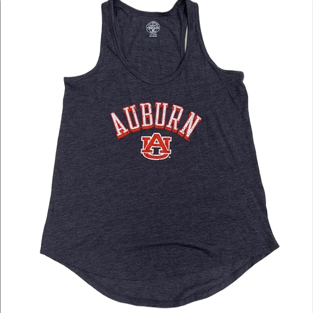 Auburn University Racer Back - Navy Blue SMALL (4-6)